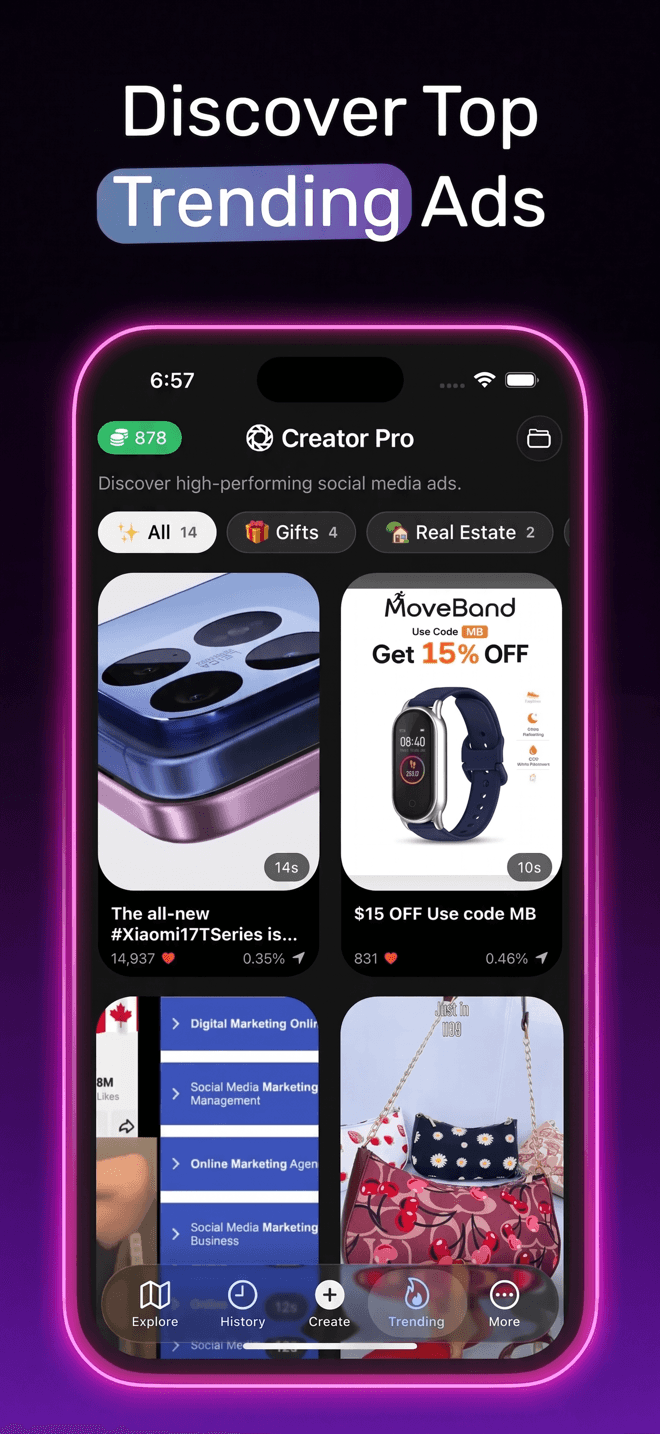Creator Pro influencer-style video creation